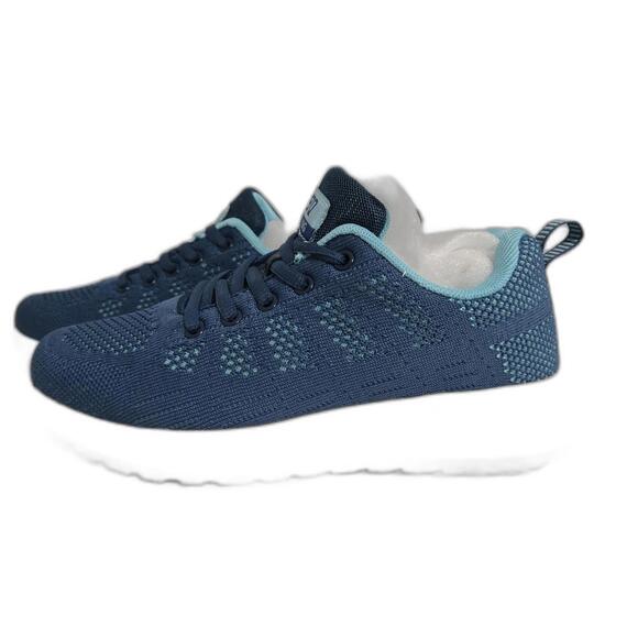 STQ Women's Walking Shoes - Navy/Teal - Size 6.5 - New - Picture 9 of 11